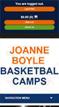 Mobile Screenshot of joanneboylebasketballcamps.com